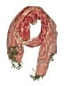 Unbranded Paisley Orange Scarf One size - photo 1