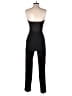 H&M Solid Black Jumpsuit Size 4 - photo 2