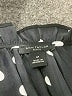 Ann Taylor 100% Polyester Polka Dots Black Long Sleeve Blouse Size S - photo 7