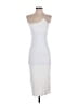 ALIX Solid White Cocktail Dress Size S - photo 1