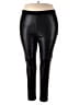 Roaman's 100% Polyester Black Tan Active Pants Size 22 - 24 - photo 1