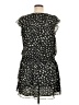 1.State 100% Polyester Animal Print Black Casual Dress Size XL - photo 2