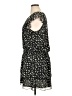 1.State 100% Polyester Animal Print Black Casual Dress Size XL - photo 5