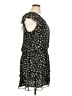 1.State 100% Polyester Animal Print Black Casual Dress Size XL - photo 4