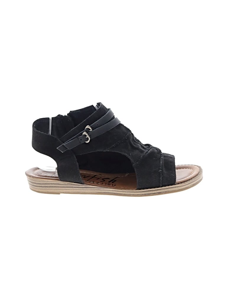 Pre-owned Blowfish Sandals In Black