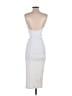 ALIX Solid White Cocktail Dress Size S - photo 2