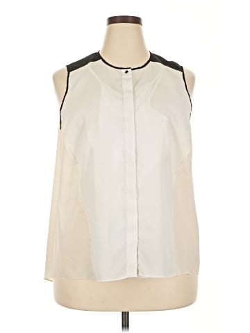 DKNYC Sleeveless Blouse (view 1)
