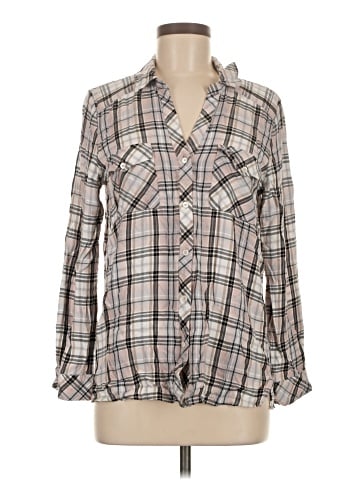 Soft Joie Long Sleeve Button-Down Shirt (view 1)
