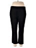 Worthington Solid Black Active Pants Size 18 - photo 1