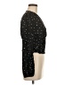 Shein Polka Dots Black Long Sleeve Blouse Size 8 - 10 - photo 4