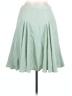 Shein 100% Polyester Solid Green Casual Skirt Size L - photo 1
