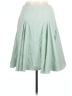 Shein 100% Polyester Solid Green Casual Skirt Size L - photo 2