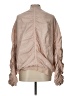 Free People 100% Polyester Tan Jacket Size L - photo 2