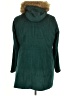 Torrid Green Coat Size 1X Plus (1) - photo 2
