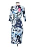 Melissa Masse Blue Kimono Size S - photo 2