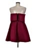 Keepsake 100% Polyester Solid Burgundy Cocktail Dress Size L - photo 2