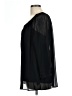 BCBGMAXAZRIA 100% Polyester Black Long Sleeve Blouse Size L - photo 5