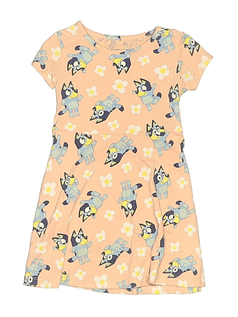 Pre-owned Bluey Kids' Dress In Yellow