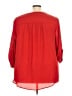 Torrid 100% Polyester Red 3/4 Sleeve Blouse Size 4X Plus (4) - photo 2