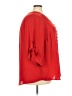 Torrid 100% Polyester Red 3/4 Sleeve Blouse Size 4X Plus (4) - photo 4