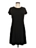 Calvin Klein Solid Black Casual Dress Size 6 - photo 1