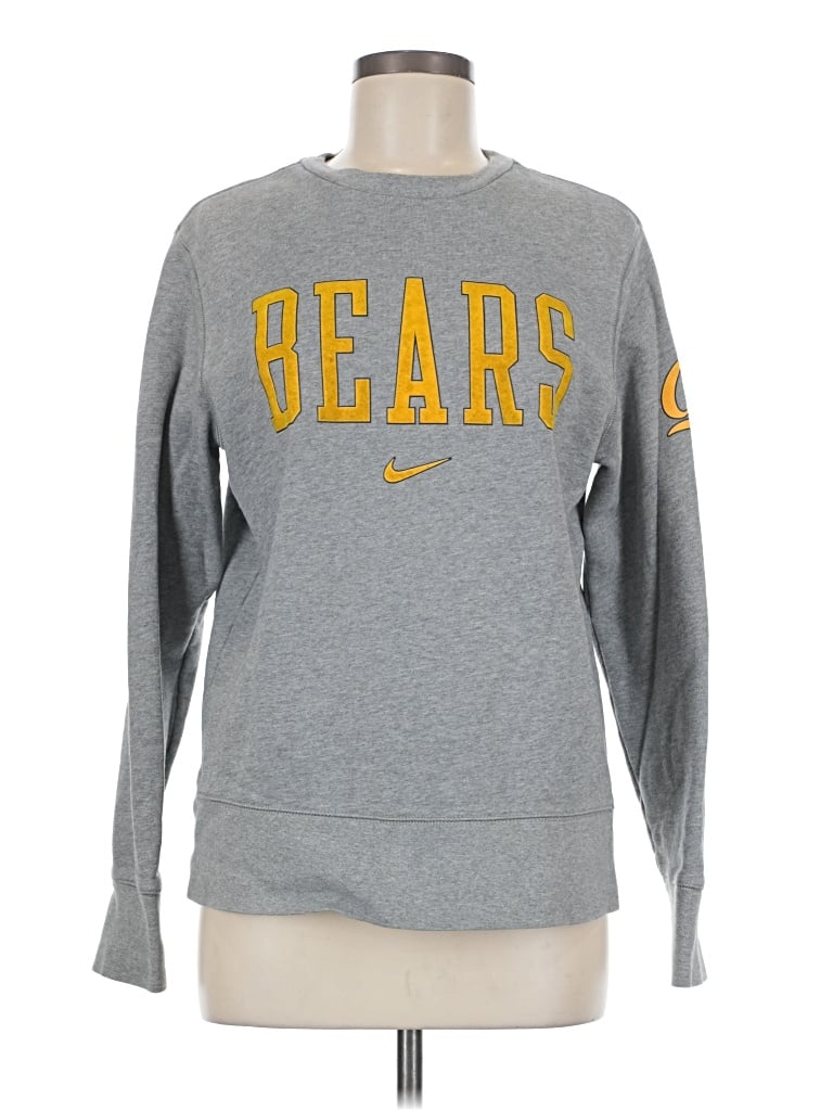 Pre-owned Nike Sweatshirt In Gray