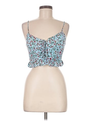 Blue Life Sleeveless Top (view 1)