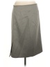 Le Suit 100% Polyester Houndstooth Gray Casual Skirt Size 8 - photo 2