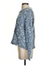525 America Tweed Blue Pullover Sweater Size XS - photo 5