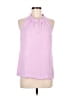 J.Crew 100% Polyester Pink Sleeveless Blouse Size 6 - photo 1