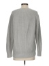 Reiss Solid Gray Pullover Sweater Size S - photo 2