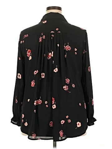 Lane Bryant 3/4 Sleeve Blouse (view 2)