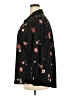 Lane Bryant 100% Polyester Floral Black 3/4 Sleeve Blouse Size 18 - 20 Petite - photo 5