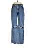 Forever 21 Blue Jeans Size LgEstimated - photo 1