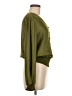MICHAEL Michael Kors 100% Polyester Green Long Sleeve Blouse Size M - photo 4
