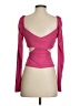 Louna Pink Long Sleeve Top Size S - photo 2