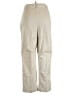 Christopher & Banks 100% Cotton Solid Tan Khakis Size 16 - photo 2