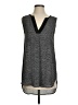 H&M 100% Polyester Gray Sleeveless Blouse Size 2 - photo 1