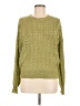 Sweet Lemon Chevron-herringbone Green Pullover Sweater Size S - photo 1
