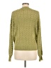 Sweet Lemon Chevron-herringbone Green Pullover Sweater Size S - photo 2