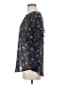 Fab'rik 100% Polyester Black 3/4 Sleeve Blouse Size M - photo 5