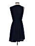 Tahari Solid Blue Cocktail Dress Size S - photo 2