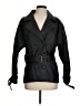 Spiegel 100% Leather Black Trenchcoat Size S - photo 1