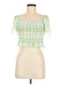Zara Green Short Sleeve Top Size S - photo 1