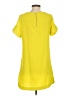 Mittoshop 100% Polyester Solid Yellow Casual Dress Size S - photo 2