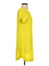 Mittoshop 100% Polyester Solid Yellow Casual Dress Size S - photo 4