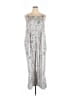 Unbranded 100% Polyester Graphic Silver Jumpsuit Size 5X - photo 1