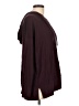 Unbranded Burgundy Poncho Size L (estimated) - photo 4