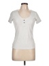 Guess Gray Short Sleeve Top Size L - photo 1