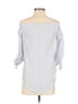 Babaton 100% Cotton Gray 3/4 Sleeve Blouse Size XXS - photo 2